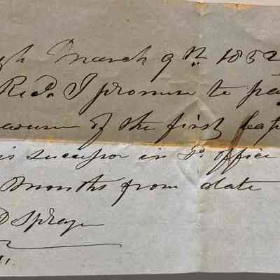 Grindel family financial documents