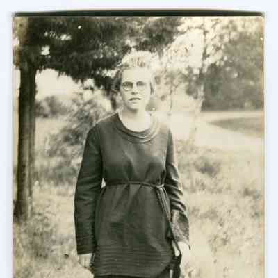 Postcard of Maggie Benson