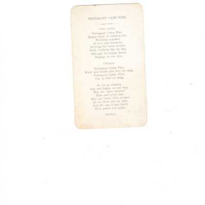 Pentagoet Camp song