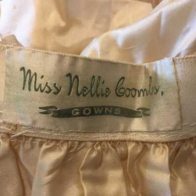 Dressmaker's label