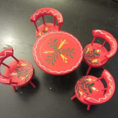 Table and chairs