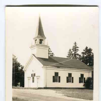Postcard of Second Baptist Church