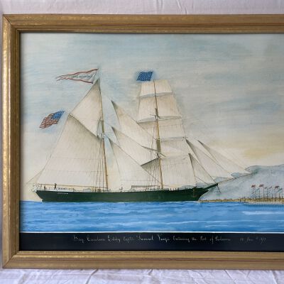 Reproduction of the Brig "Caroline Eddy"