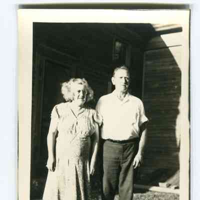 Postcard of Stella Steele and Charlie Howes