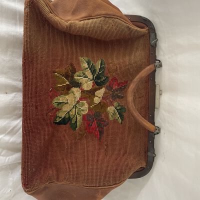 Petite Needle Point Handbag