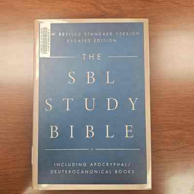 The SBL Study Bible New Revised Standard Version Updated Edition Including Apocryphal/ Deuterocanonical Books