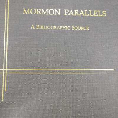 Mormon Parallels: A Bibliographic Source, Index