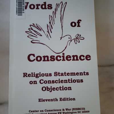 Words of Conscience Religious Statements on Conscientious Objection