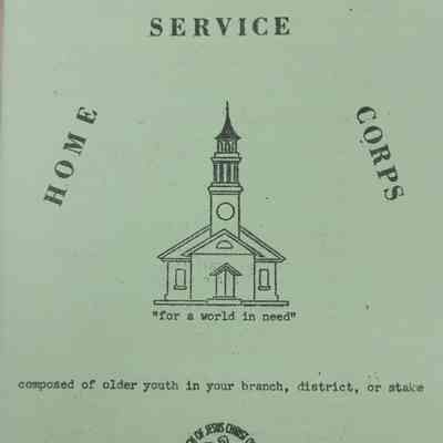 How to Organize a Home Service Corps