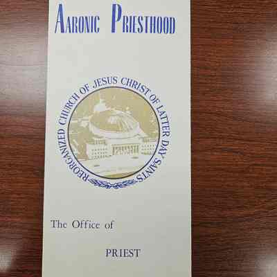 Aaronic Priesthood the Office of Priest a profile