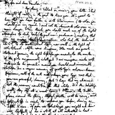FF459.213.2 - Letters to Fanchon from Heinz