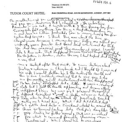 FF459.156.6 - Numerous draft letters - thought to be for Brian