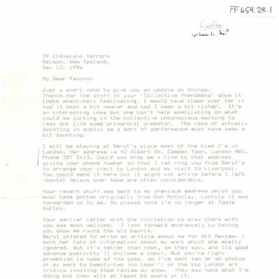 FF459.28 - Letters from Austin Davies