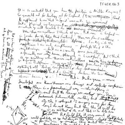 FF459.156.3 - Numerous draft letters - thought to be for Brian