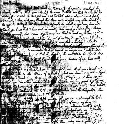 FF459.213.1 - Letters to Fanchon from Heinz