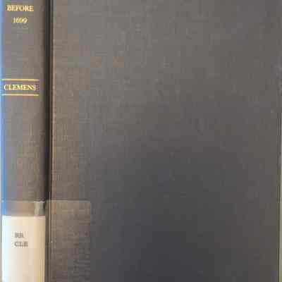 American Marriage Records Before 1699
