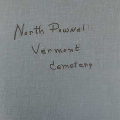 North Pownal, Vermont Cemetery