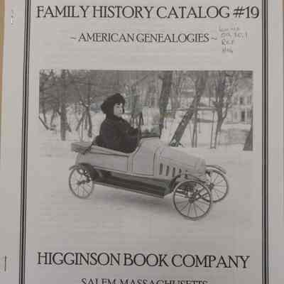 Higginson Book Company Catalogues (4 Volumes)