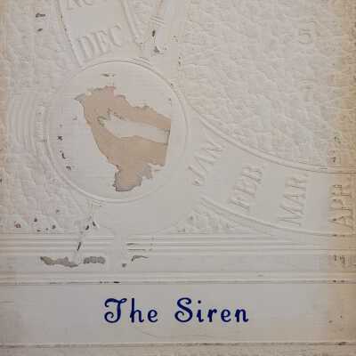 1957 Siren Fort Edward School Yearbook