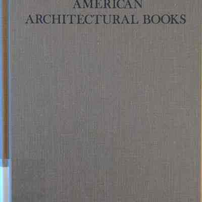 American Architectural Books