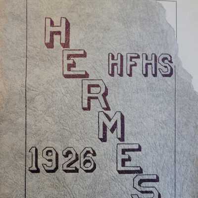 1926 Hermes Hudson Falls School Yearbook