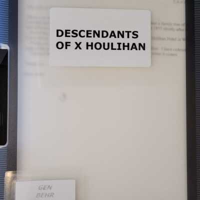 Descendants of X Houlihan