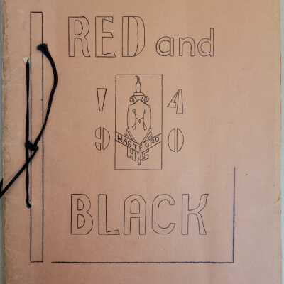 1940 Red and Black Hartford, NY Yearbook