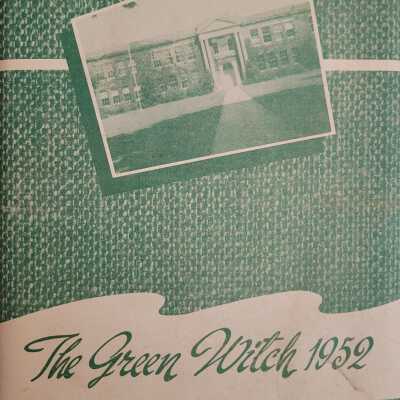 The Green Witch 1952 Greenwich NY School Yearbook