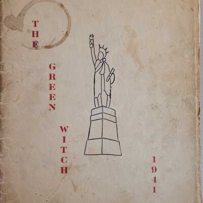 Green Witch 1941 Greenwich NY Yearbook