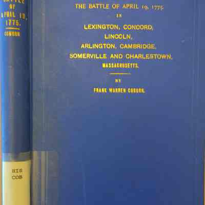 Battle Of April 19, 1775, in Lexington, Concord, Lincoln...
