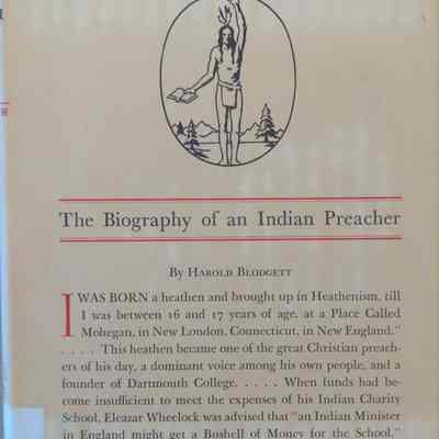 Samson Occom, The Biography of an Indian Preacher