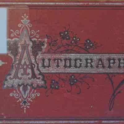 Autograph Book: Alice (Pierce?)