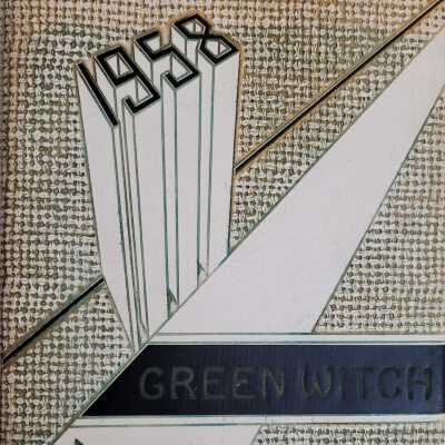 The Green Witch 1958 Greenwich NY School Yearbook