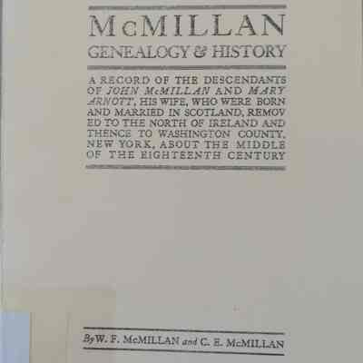 McMillan Genealogy & History