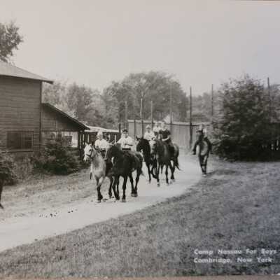 1953 Postcard from Camp Nassau Cambridge, NY ( actually Jackson, NY)
