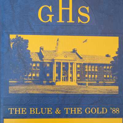 1988 Blue and Gold Granville NY Yearbook