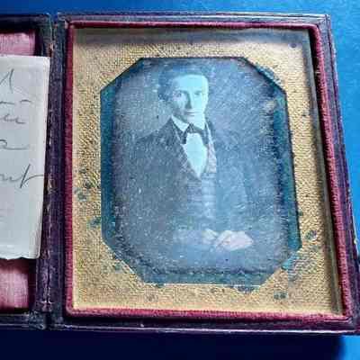 Daguerreotype of David Gifford, Easton, NY
