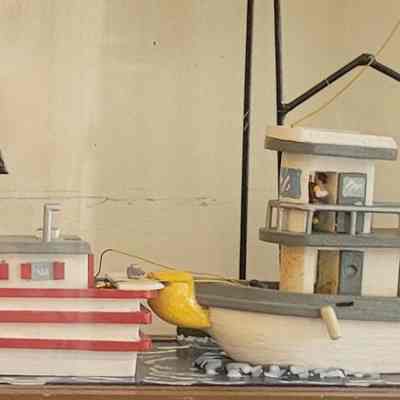 Whitehall, NY Model Diorama