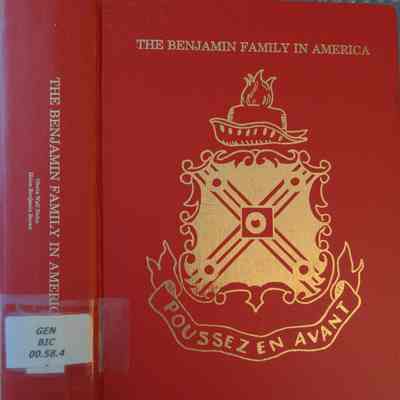Benjamin Family In America