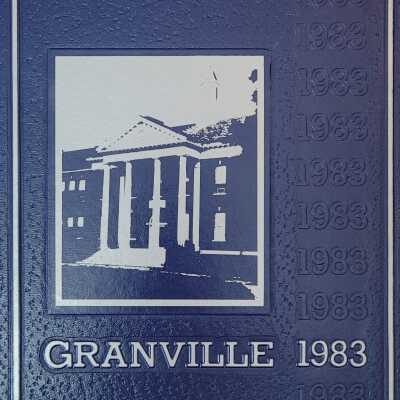 1983 Blue and Gold Granville NY Yearbook