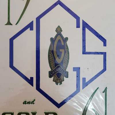 1961 Blue and Gold Granville NY Yearbook