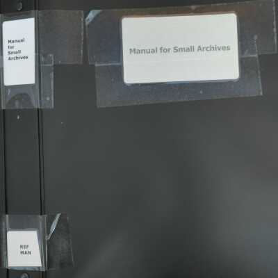 Manual For Small Archives