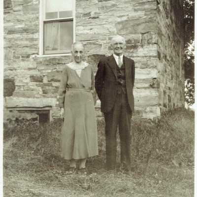 1935 Photograph of Charles McLaughlin and Jean Paterson McLaughlin