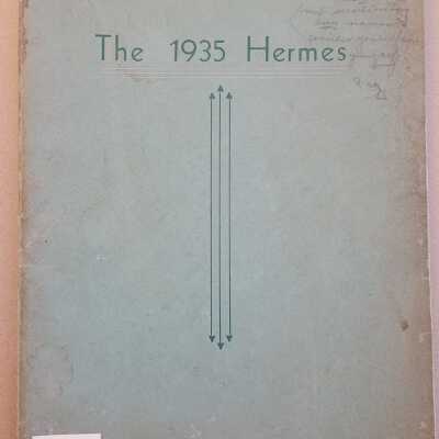 1935 Hermes Hudson Falls NY Yearbook
