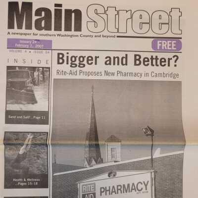 Main Street A Newspaper for Southern Washington County, 2007 issues