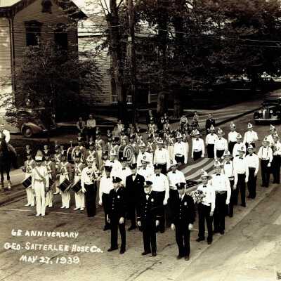 Photograph of the 65th Anniversary of Geo. Satterlee Hose Co. Celebration