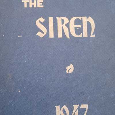 1947 Siren Fort Edward School Yearbook