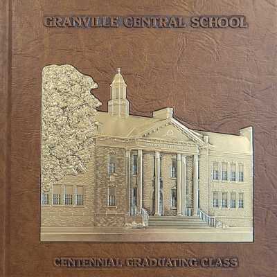 1986 Blue and Gold Granville NY Yearbook