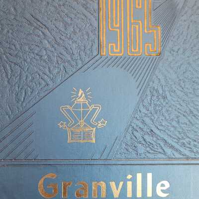 1965 Blue and Gold Granville NY Yearbook