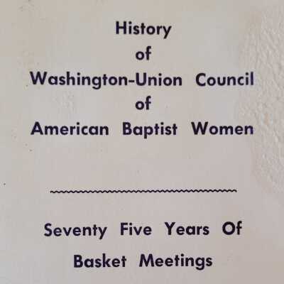 History of Washington- Union Council of American Baptist Women